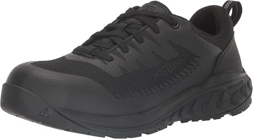 KEEN Utility Mens Arvada Low Height Composite Toe Breathable ESD Industrial Work Sneakers