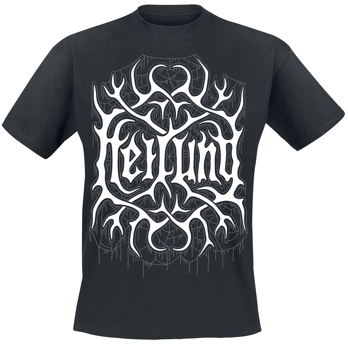 HEILUNG REMEMBER T-Shirt, Front & Back Print XX-Large BLACK