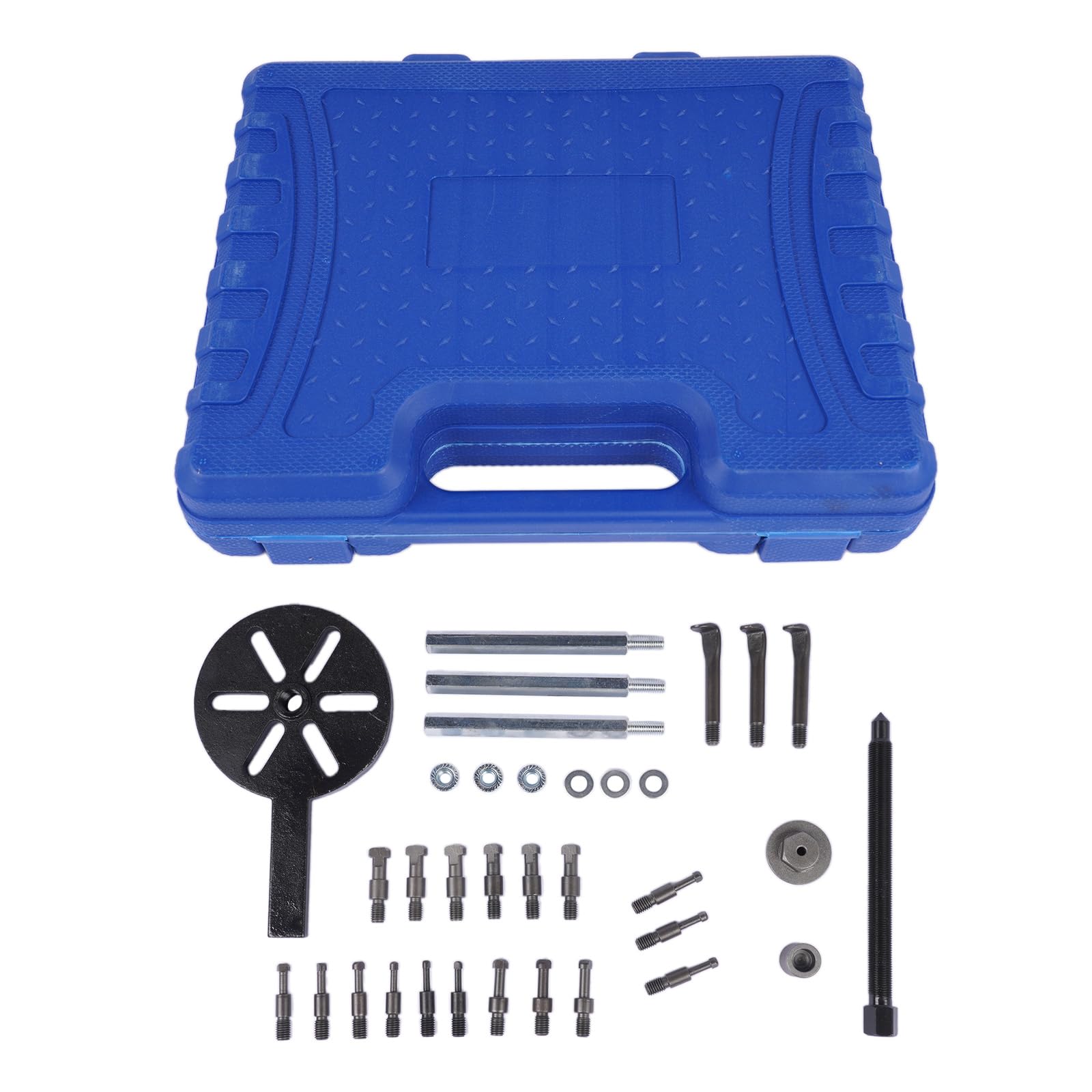 Juego de extractores de rodamientos 21 en 1 con caja de plástico, extractor de rodamiento interior, agujero ciego, herramienta especial