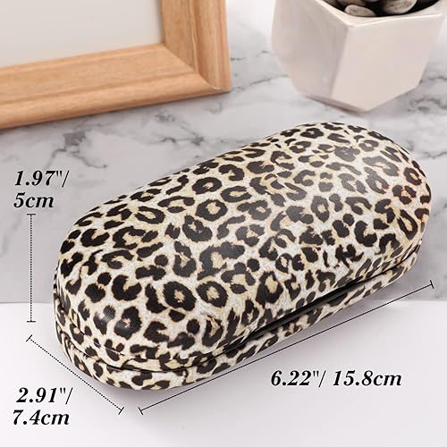 Miniatura 6 de MoKo Estuche Doble para Anteojos, Estuche para Lentes de Contacto con Espejo y Pinzas Removedoras, 2 en 1 de Doble Cara Portátil Caja Porta Lentes