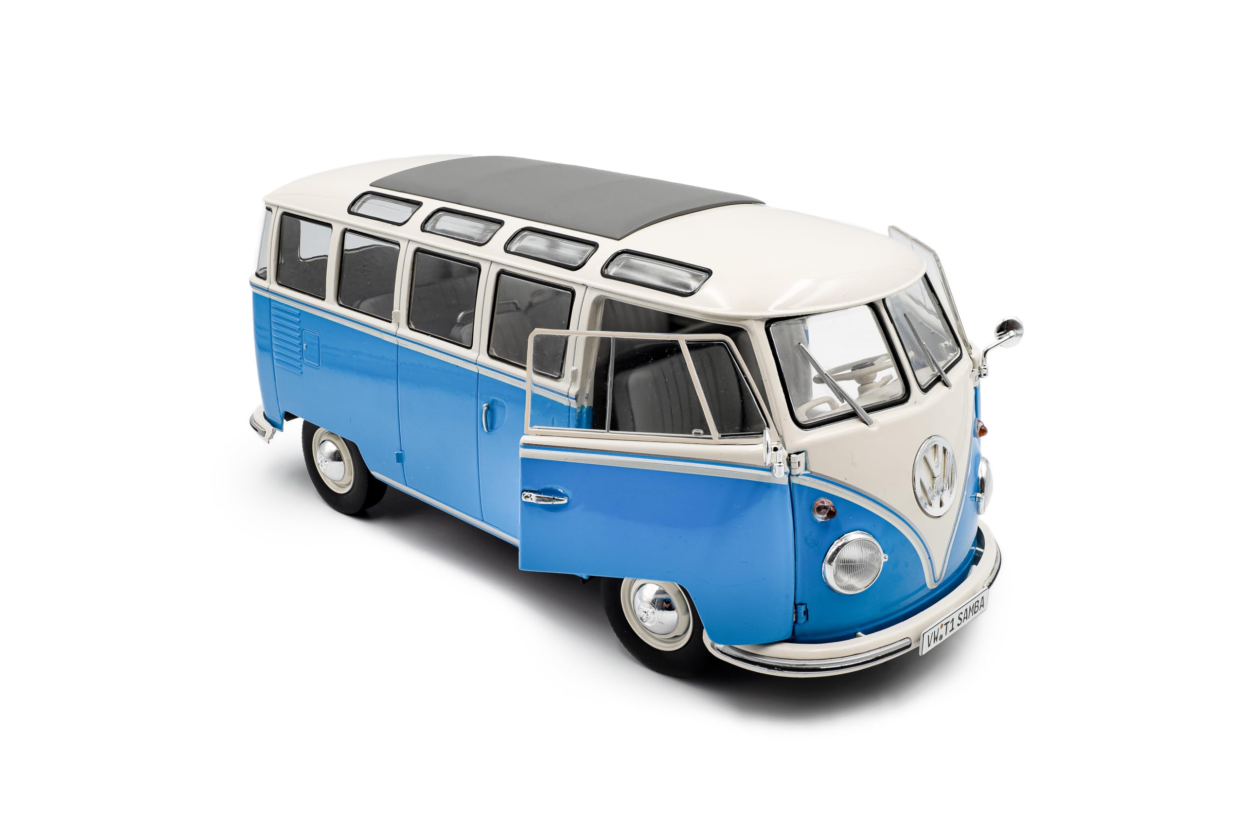 Solido 1:18 VW T1 21 Windows b. blau/weiß