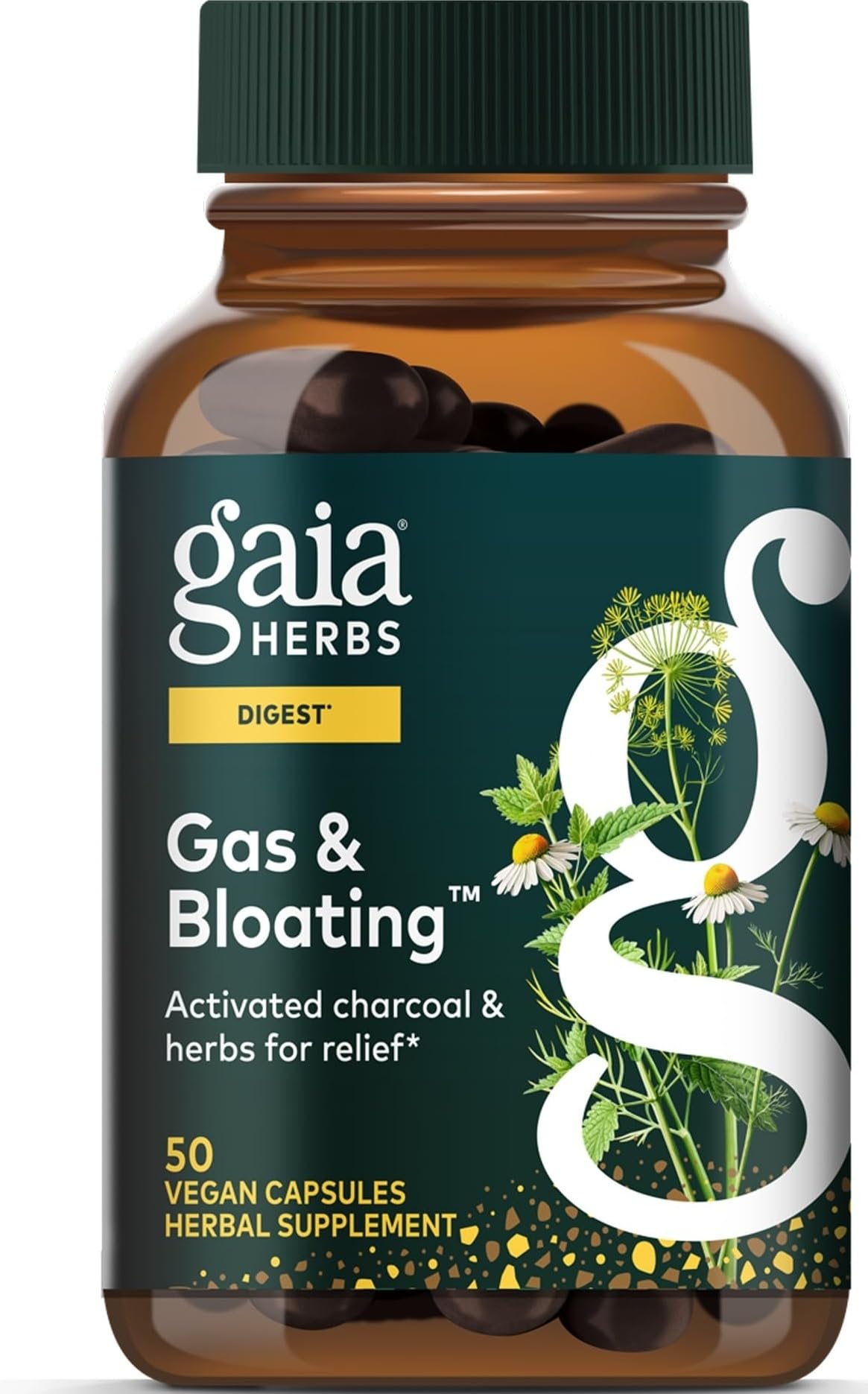 Gaia Herbs Gas and Bloating Capsules