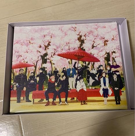 Amazon Co Jp 呪術廻戦 呪術廻戦展グッズ 前期 花見 キャンバスアート Hobbies