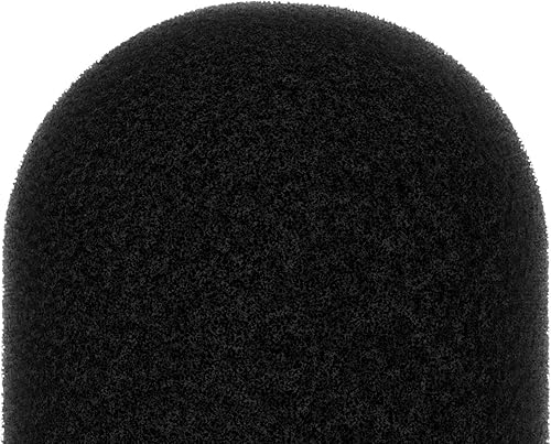 Vista 37 de Cubilux Juego de parabrisas peludo y cubierta de espuma para micrófono de solapa Lavalier, Muff Windjammer Deadcat, manguito de viento y gato muerto