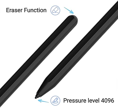 Miniatura 3 de Rotulador de repuesto para Remarkable 2, con borrador digital, sensibilidad a la presión 4096, rechazo de palma, bolígrafo Remarkable Plus Pen
