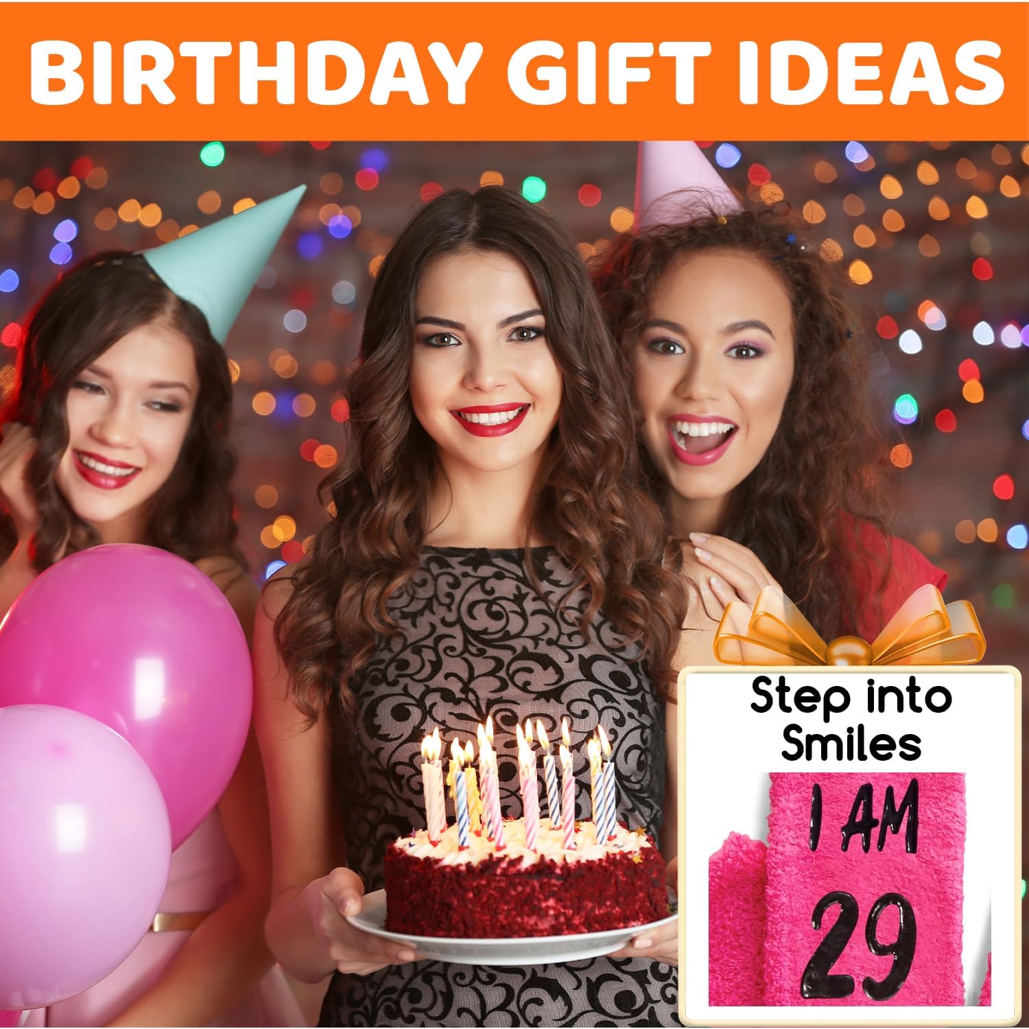 HAPPYPOP Birthday Gift Ideas for Women - Birthday Socks for 20-30 Year Olds Women - Image 3