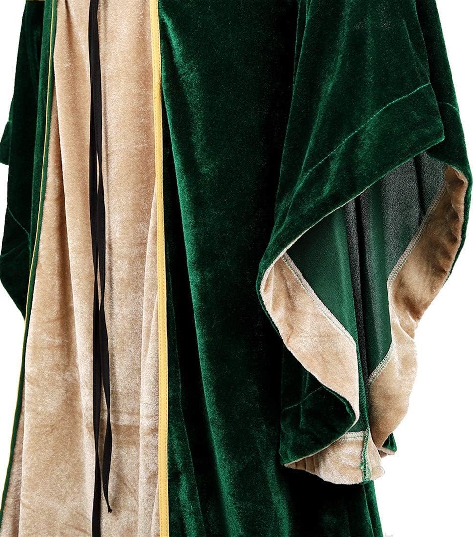 Zhitunemi Renaissance Costumes for Women Dress: Medieval Costume Womens Halloween Dress - Fairy Renaissance Festivals & Fairs