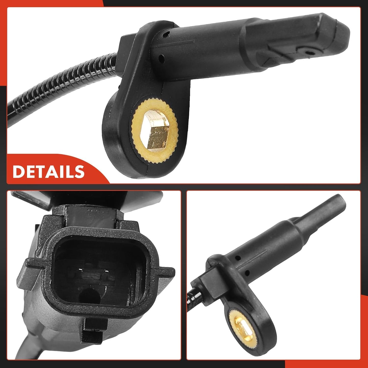 A-Premium ABS Wheel Speed Sensor Compatible with Nissan Models - Altima 2019-2020 - Front Driver or Passenger Side, Replace# 479106CT0A