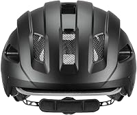 Uvex Stride Style Kerékpáros Bukósisak - Egyéni Méretbeállítás, Német Minőség, Hardshell Technológia, 53-56 cm, Fekete Matt, Unisex 2