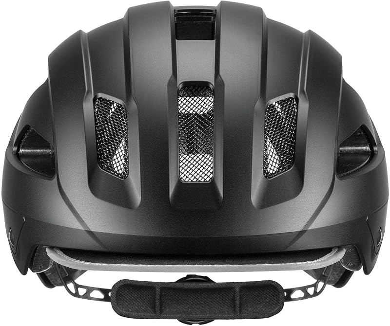 Uvex Stride Style Kerékpáros Bukósisak - Egyéni Méretbeállítás, Német Minőség, Hardshell Technológia, 53-56 cm, Fekete Matt, Unisex