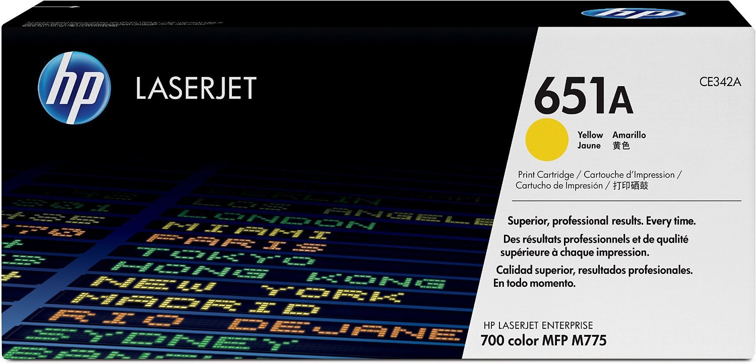 HP Original 651A toner zestaw 4 szt. czarny, cyjan, magenta żółty (CE340A, CE341A, CE342A, CE343A)