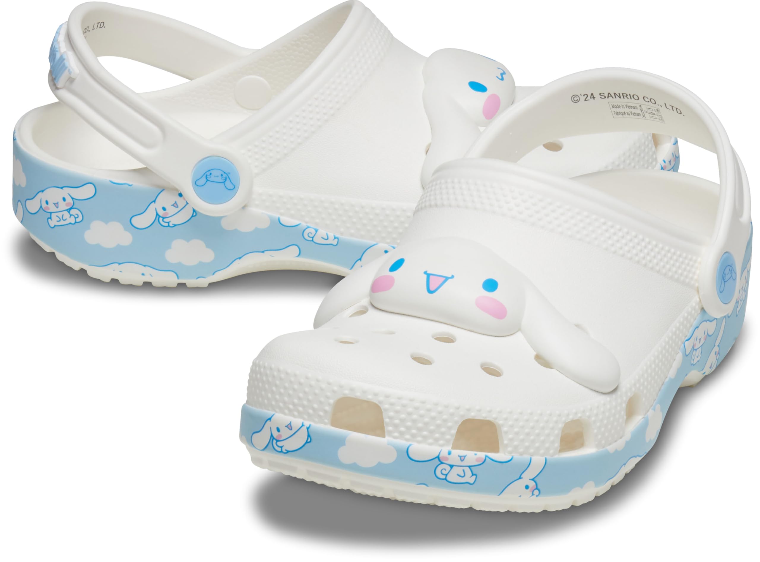 Crocs Hello Kitty Red Classic Clog T, Zoccoli Unisex - Bambini e Ragazzi