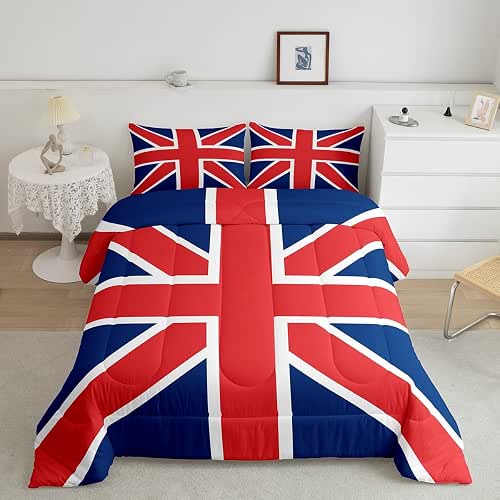 Catalonia Union Jack Bedding Set UK Flag Bedding Set British