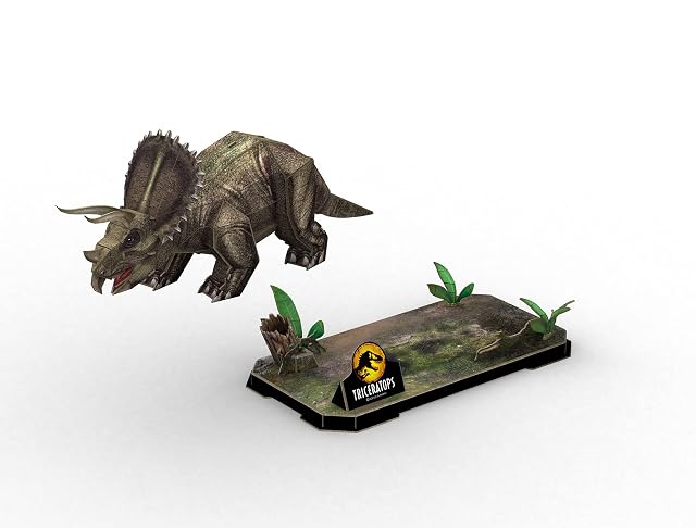 Foto 5 de 6 de Revell - Rompecabezas Jurassic World Dominion, Triceratops