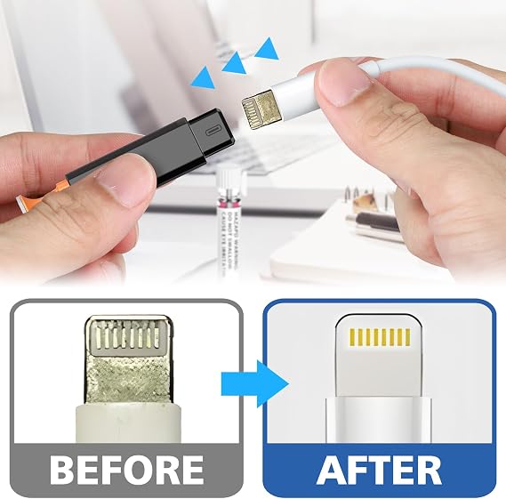 13-in-1 for iPhone Cleaning Kit Charging Port Cleaner with Portable Case