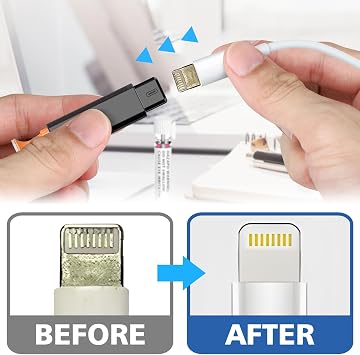 13-in-1 for iPhone Cleaning Kit Charging Port Cleaner with Portable Case