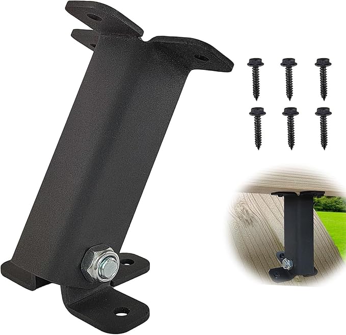Soporte ajustable para pérgola de acero inoxidable con 3 orificios de montaje miniatura 5