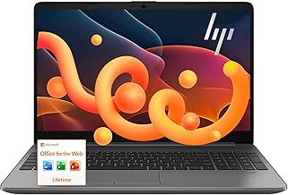 HP 255 G10 Laptop for Home or Work - Lifetime Microsoft Office 365 for Web - 15.6" Full HD - Ryzen 3 7330U (Beat Intel i5-1135G7) - 16GB RAM - 256GB SSD - HDMI - USB-C - Windows 11 w/o Mouse