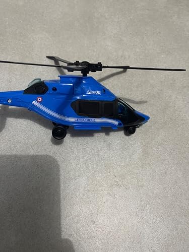 Dickie – Helicóptero Gendarmerie Airbus 23 cm – Escala 1/24ª – Pálidas de Retro Friction – A Partir de 3 años – 203714022002