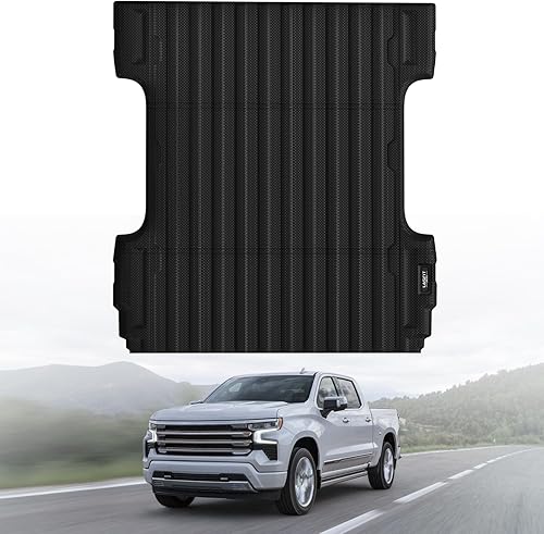 Vista 42 de LASFIT Tapete de cama para Toyota Tacoma 2024-2026 (6 pies, cama de 6 pies) Cama de camioneta, Forro de cama de automóvil de 6 pies para todo clima