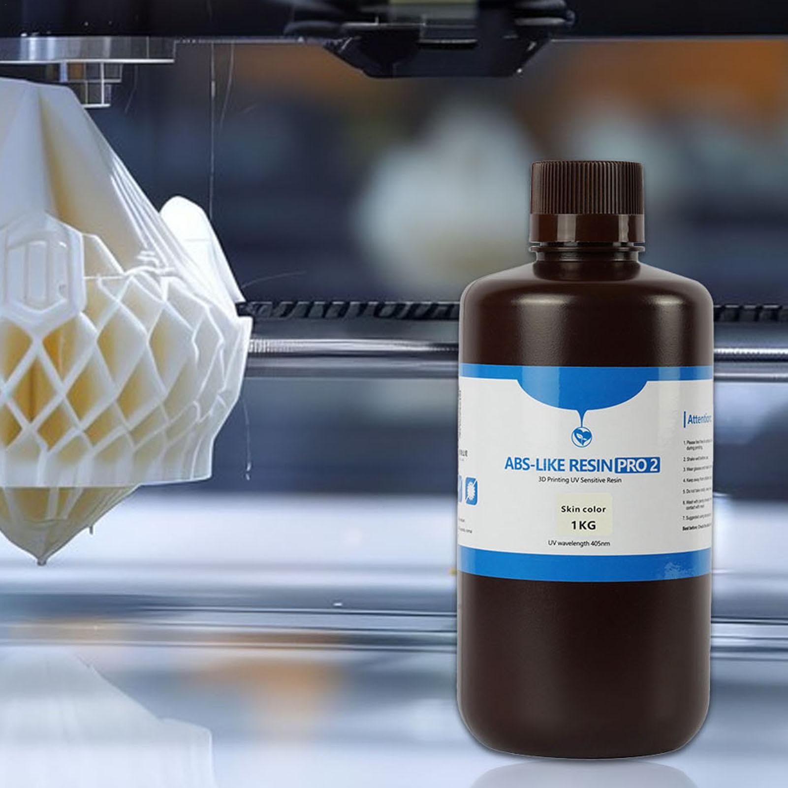 Resina resistente, resina per stampante 3D Resina per stampa 3D | Resina fotopolimerica ad alta precisione, a basso odore, resina per stampante a polimerizzazione UV per la m