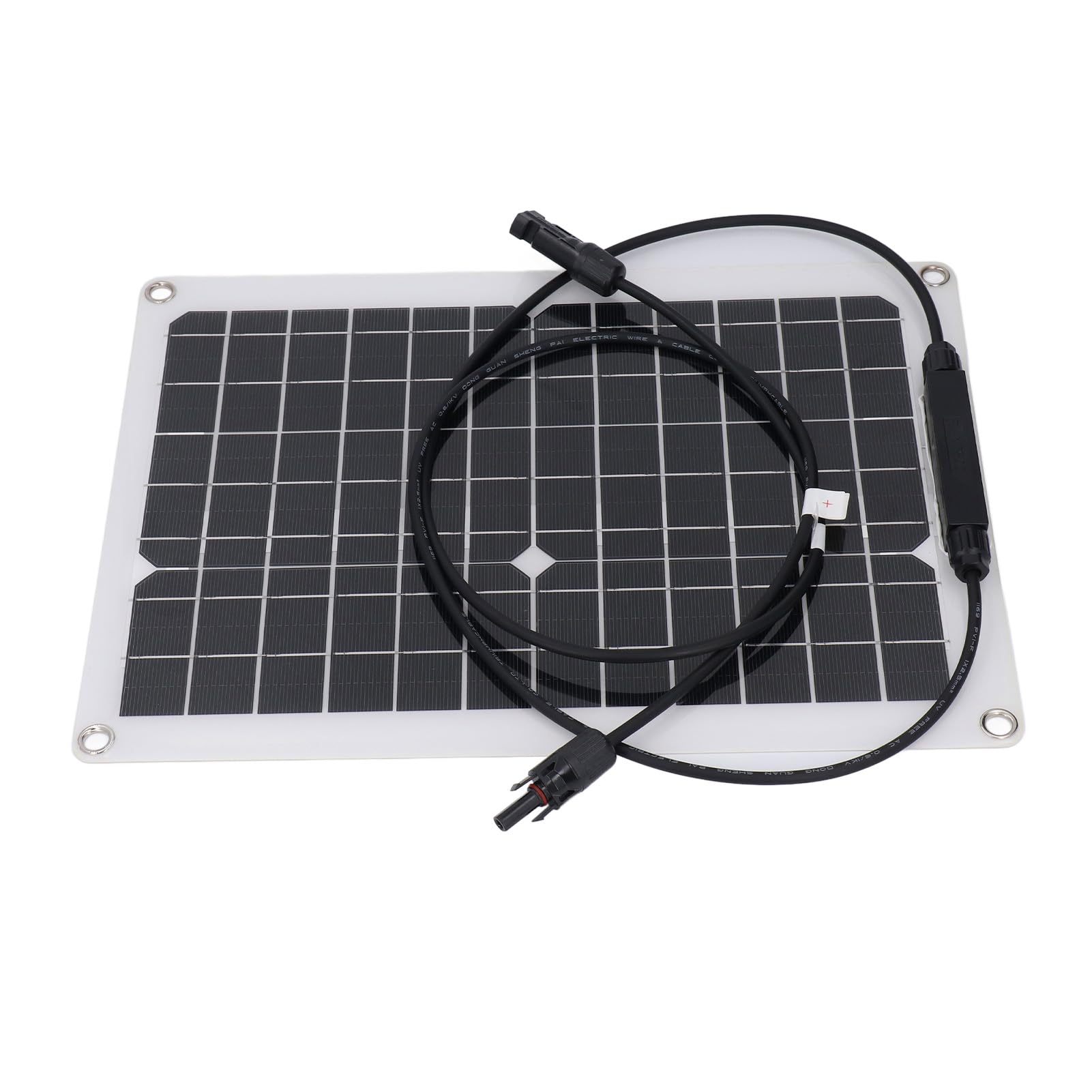 Generic Kit Flessibile per Pannello Solare Piccolo da 18 V Design Sicuro per Esigenze Elettriche in Fuori Rete Monocristallino 1 unità