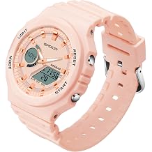 Digital Watch Womens Sports Watch 5ATM Waterproof Watches for Women
