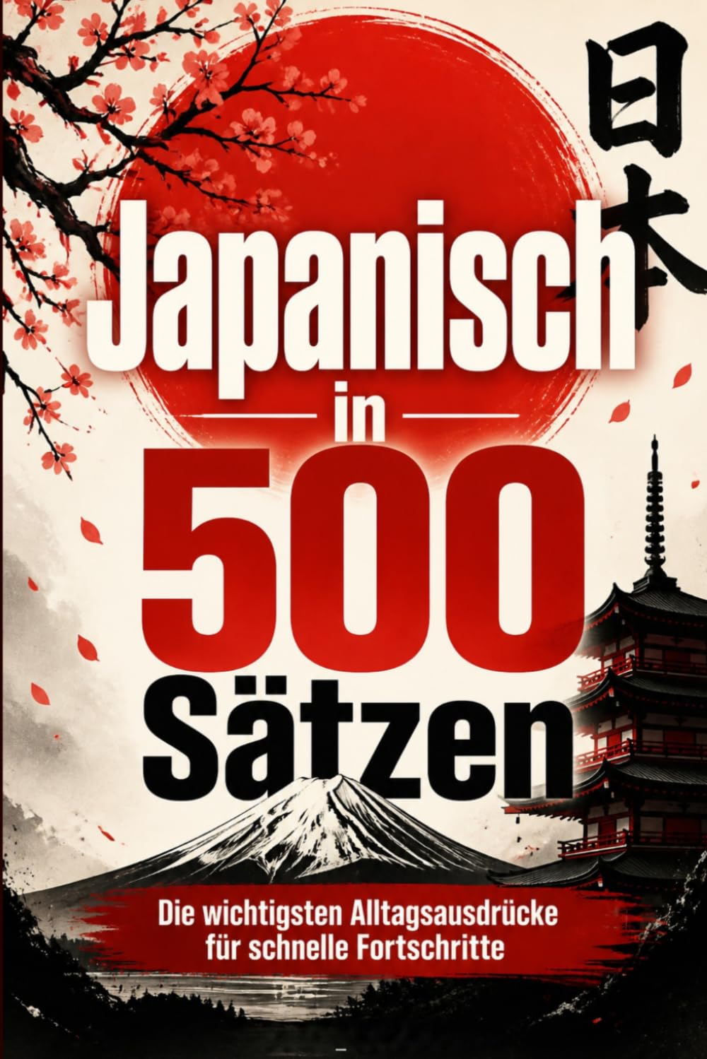 japanisch in 500 Sätzen : Die wichtigsten Alltagsausdrücke für schnelle Fortschritte: Ihr schneller Einstieg in die japanische Sprache, kompakt und ... für Anfänger, Reisende und Selbstlerner