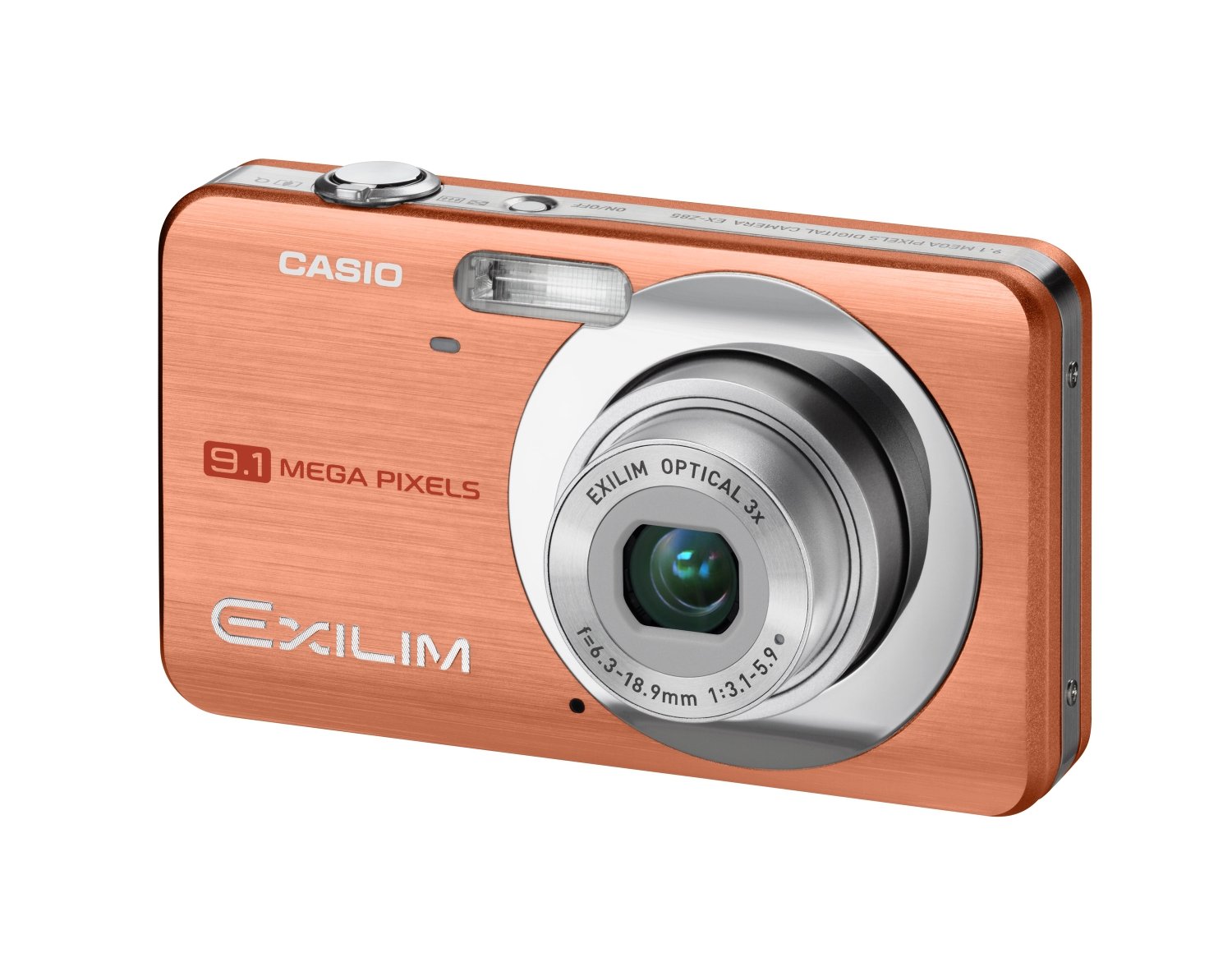 Amazon | CASIO デジタルカメラ EXLIM ZOOM EX-Z85 オレンジ EX-Z85EO 