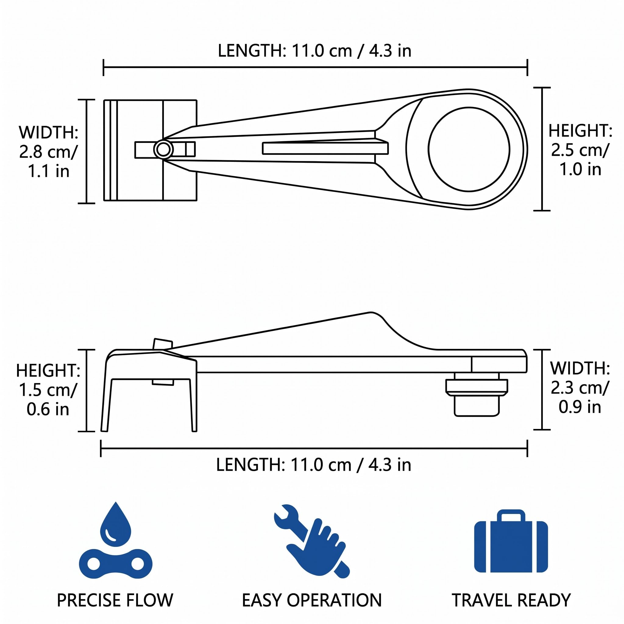 Aplicador de Grasa para Cadena de Moto – 1 Unidad – Incluye Tubo Pulverizador, Spray de Aceite para Cadenas, Herramienta de Lubricación y Limpieza, Ayuda para el Engrase