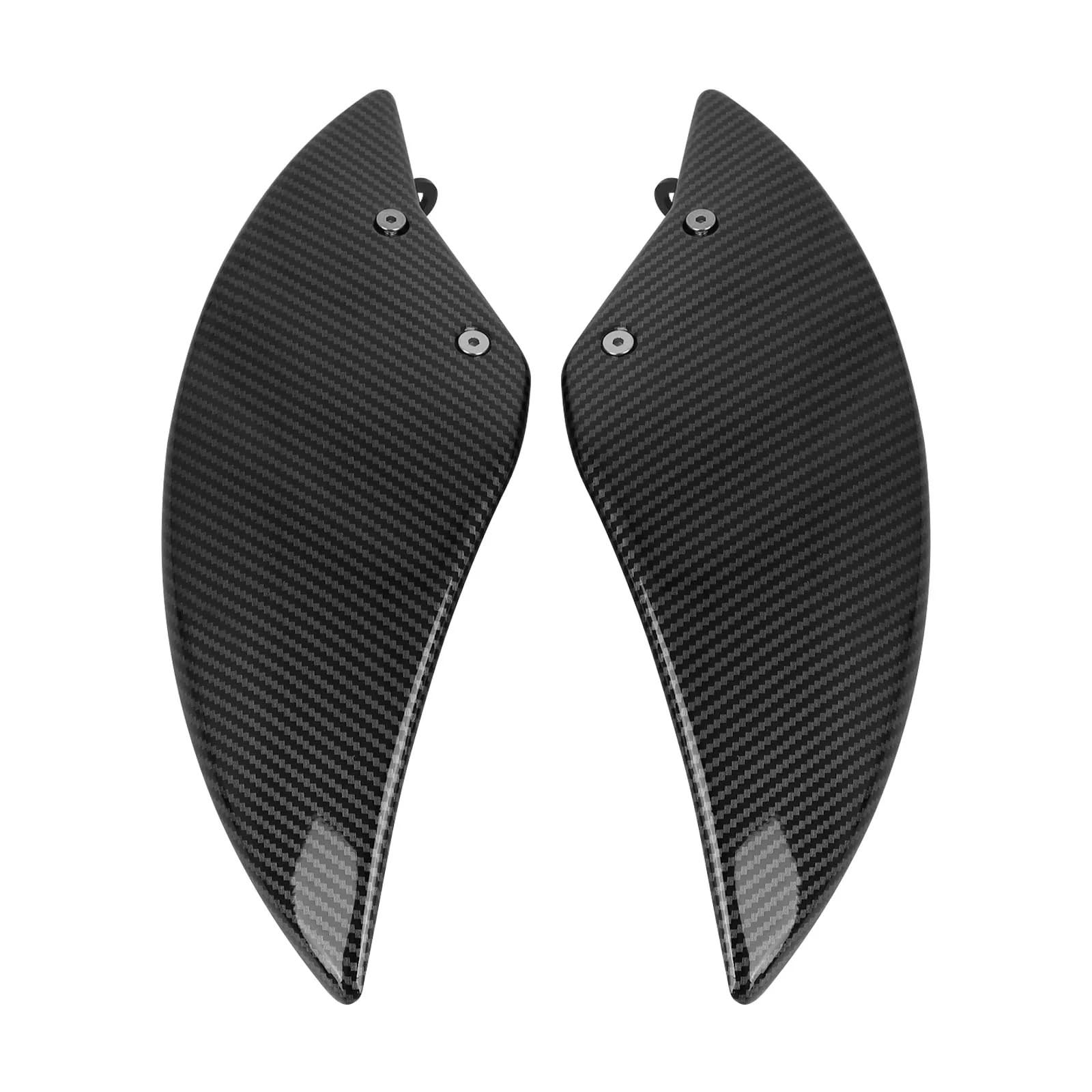 Compatible con Cubierta Lateral refrigeración Pinza de Freno | Guíe el flujo del viento y aísle la tubería de la arena y el barro de la carretera.(Black upper)