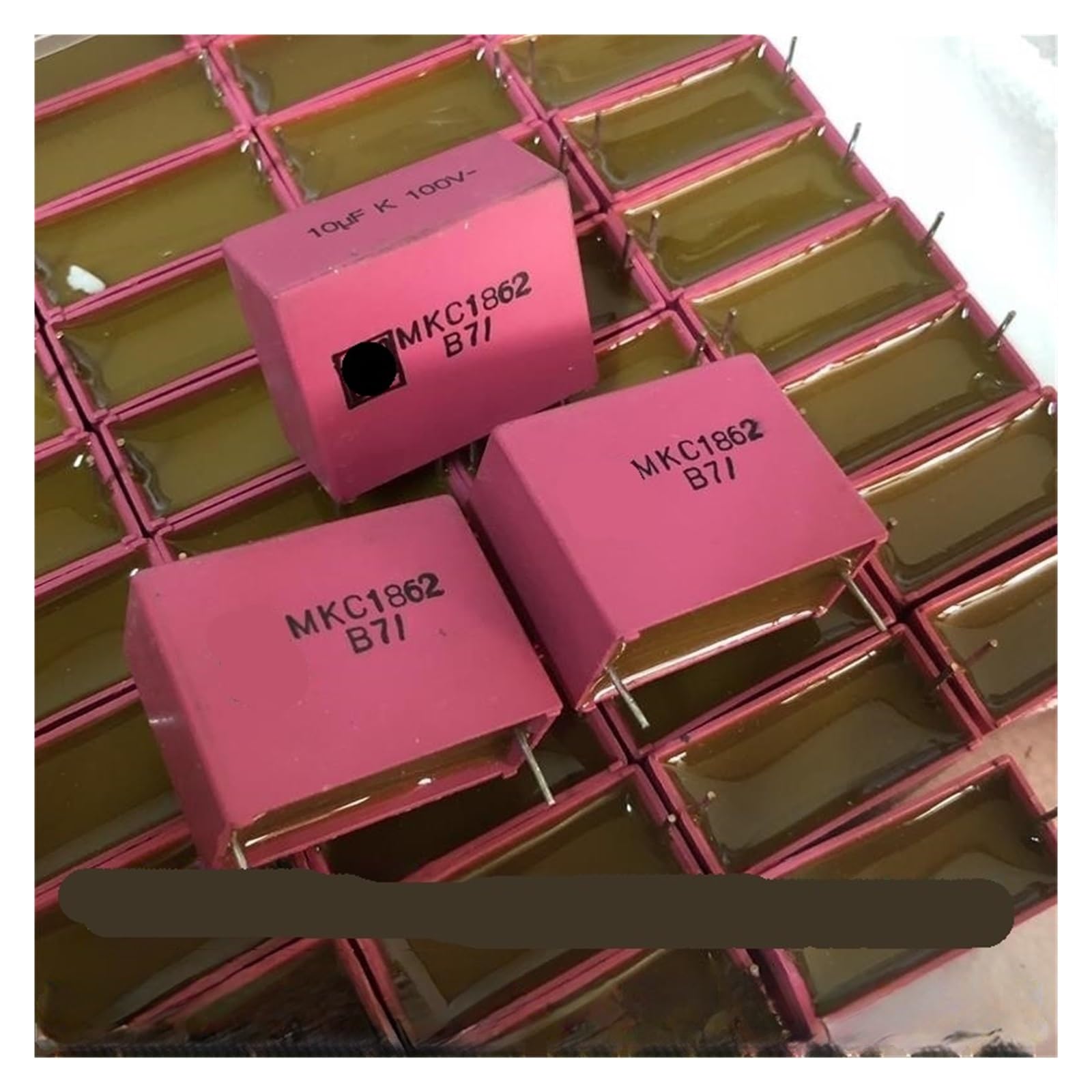 LEOTNNDQ 1-10pcs MKC1862 0.15UF 0.47UF 10UF 100V Electrodeless Audio Coupling Crossover Capacitor(MKC1862 0.15uf 10pcs)