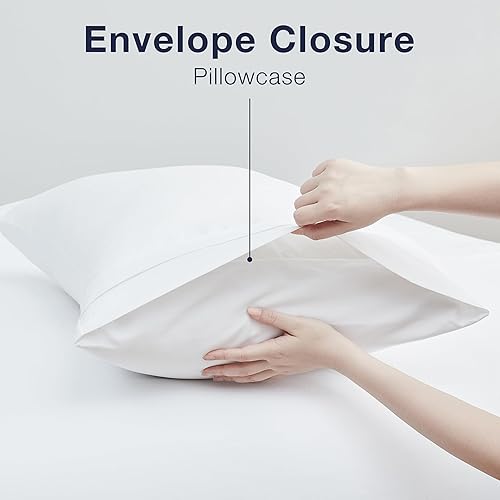 Miniatura 4 de Casual Living 32631 King Size Hotel Style Premium Silky Ultra Luxury Cooling Technology Lavable a máquina, secado rápido, antiarrugas, juego de