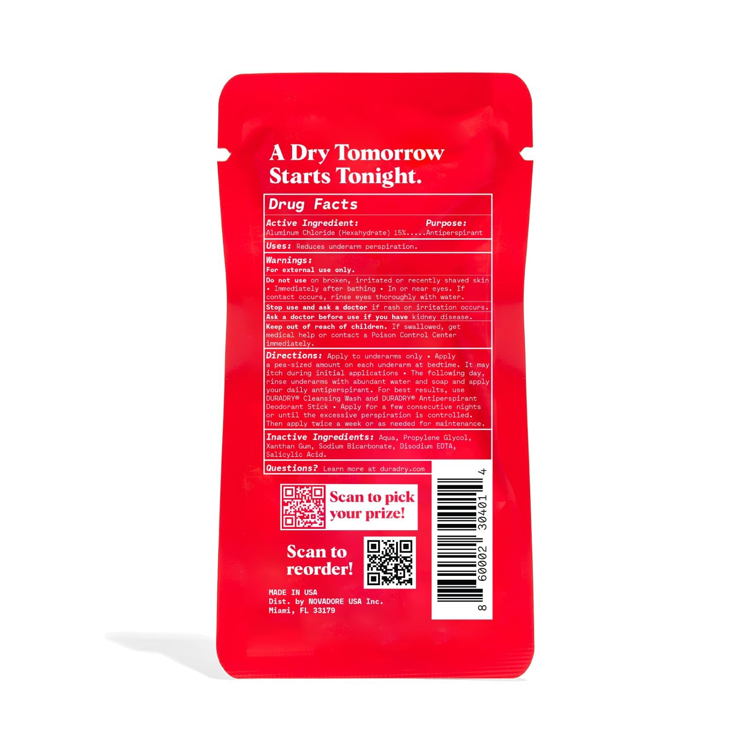 Duradry Intensive Sweat Minimizing Underarm Antiperspirant Gel