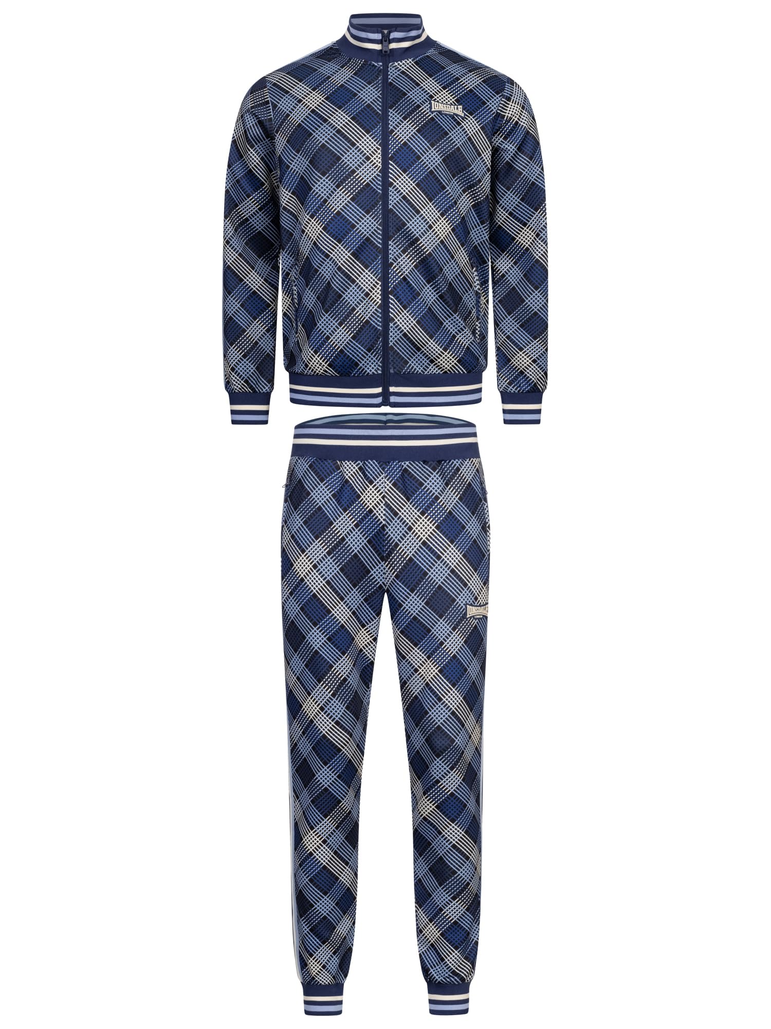 Lonsdale Herren Trainingsanzug schmale Passform CANTERBURRY
