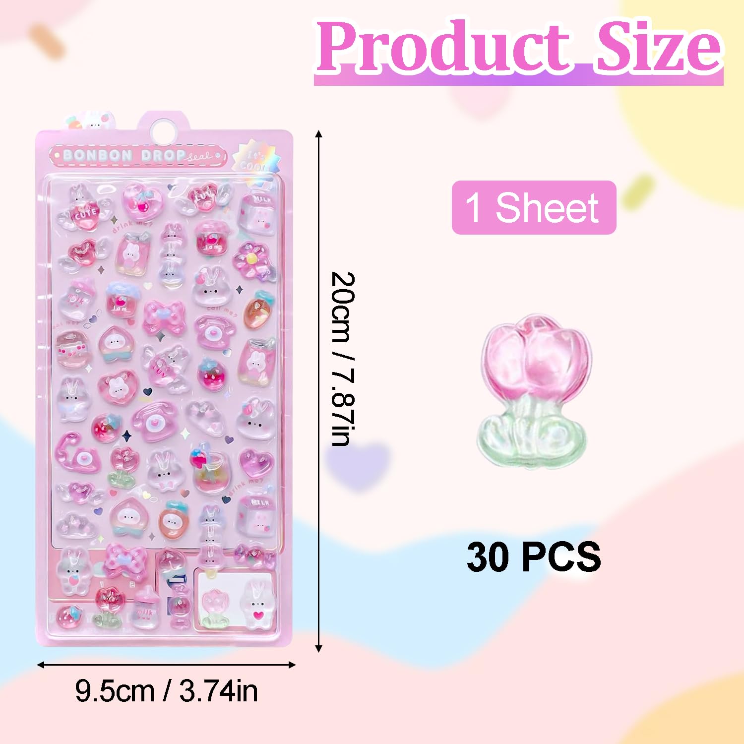 3D Cute Stickers - Image 2