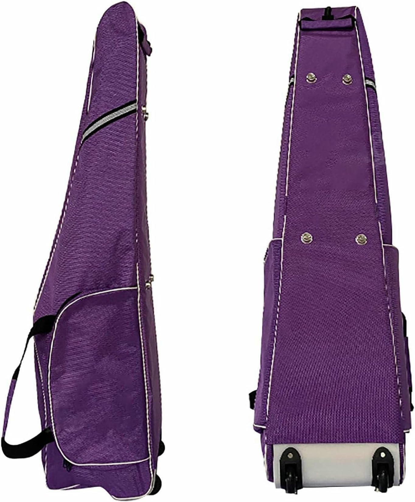 Bolsa de esgrima con ruedas – Bolsa de espada portátil resistente al desgaste impermeable para equipamiento de aluminio, espada y sable