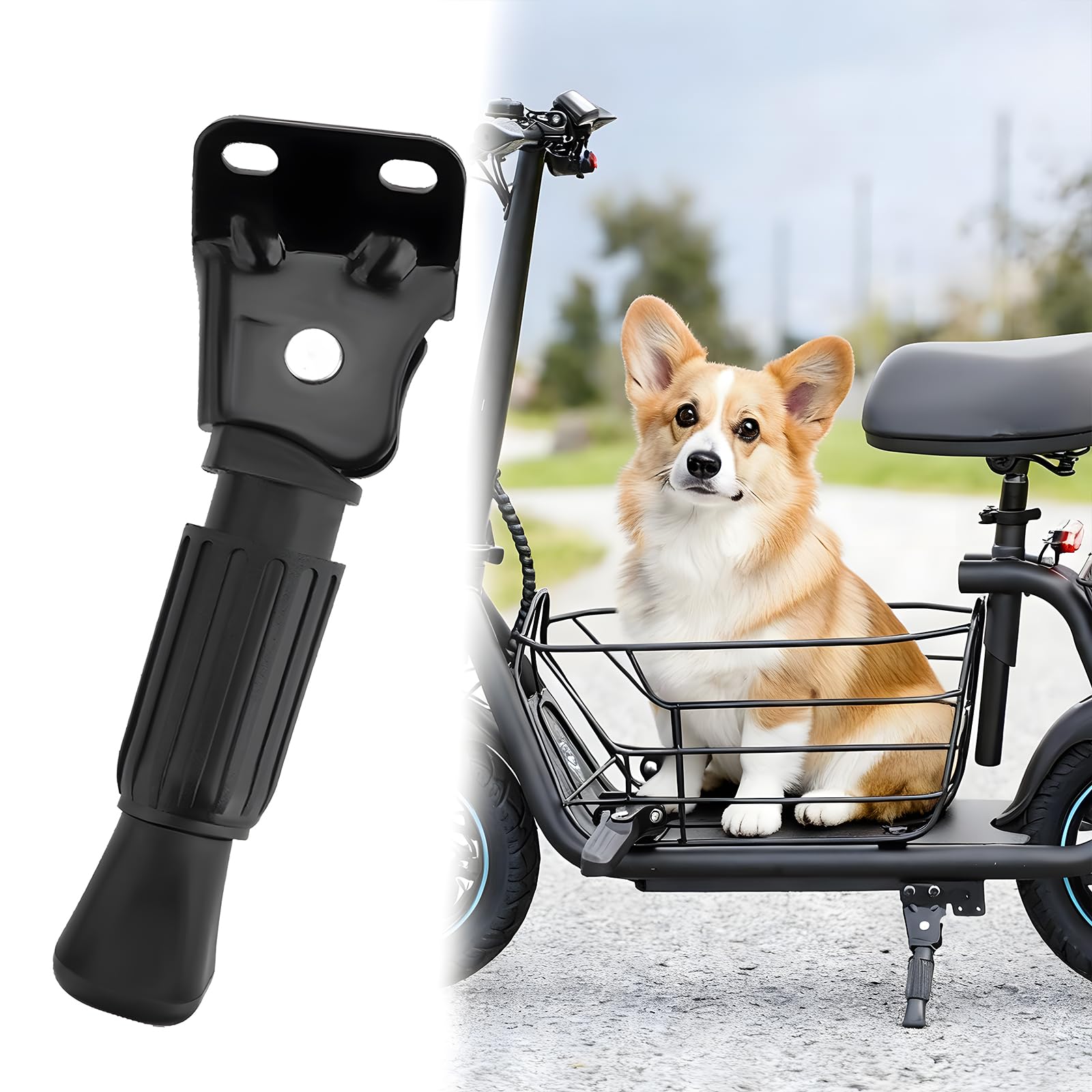 OEM Kickstand for Gyroor C1/C1S/C1 Pro/C1 Plus/X2 E-Scooters, High Toughness Thickened Aluminium Alloy Kick Stand for Gyroor C1S E-Scooters OEM Accessoires