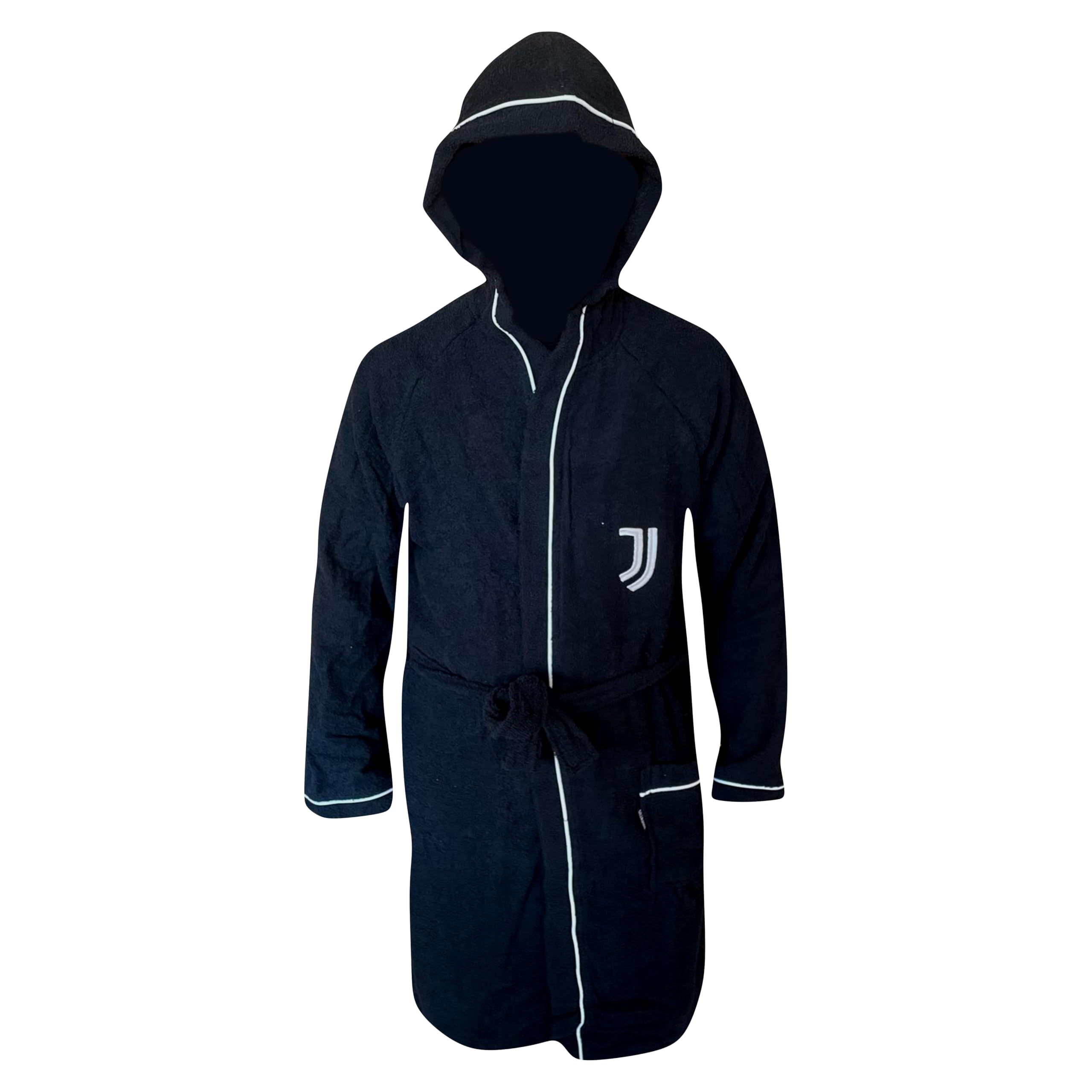 JUVENTUS Accappatoio Juve Ufficiale Microspugna Adulto Bambino Personalizzabile