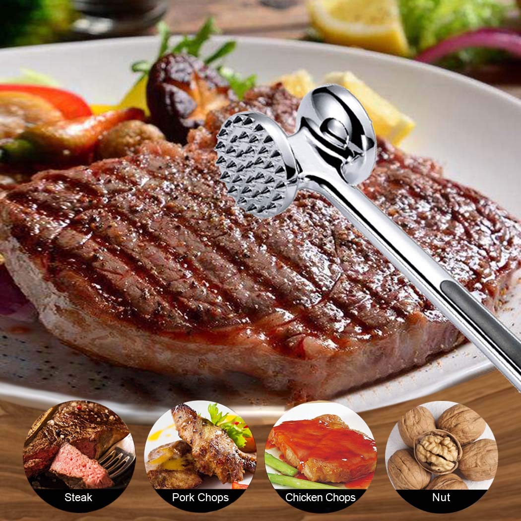 Attendrisseur De Viande, Maillet à Viande Double F... - Grandado