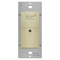 Vista 10 de TOPGREENER Temporizador de interruptor de cuenta regresiva de 4 horas Interruptor eléctrico para ventiladores, luces de ventilación, calentadores