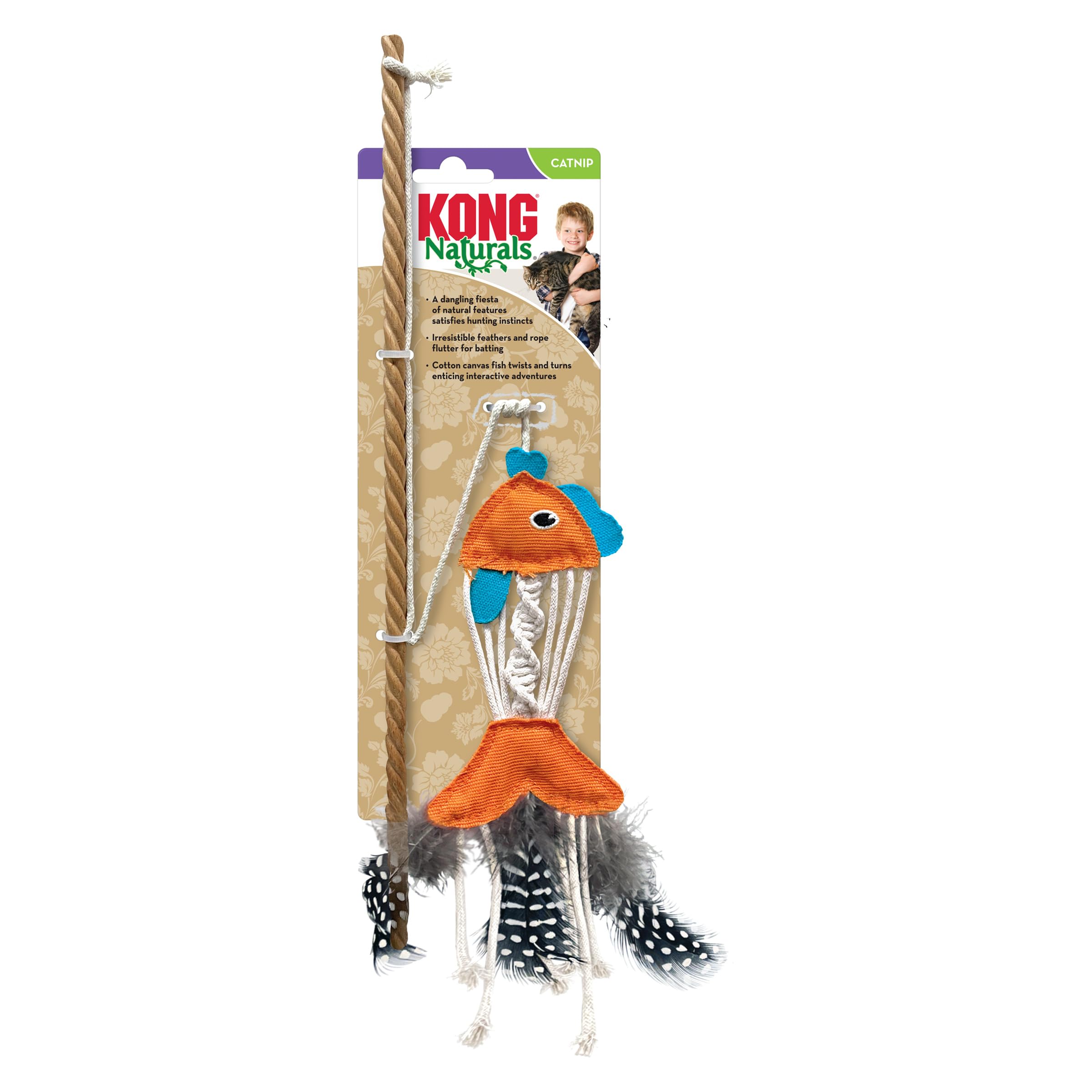 KONG Naturals Teaser Fish