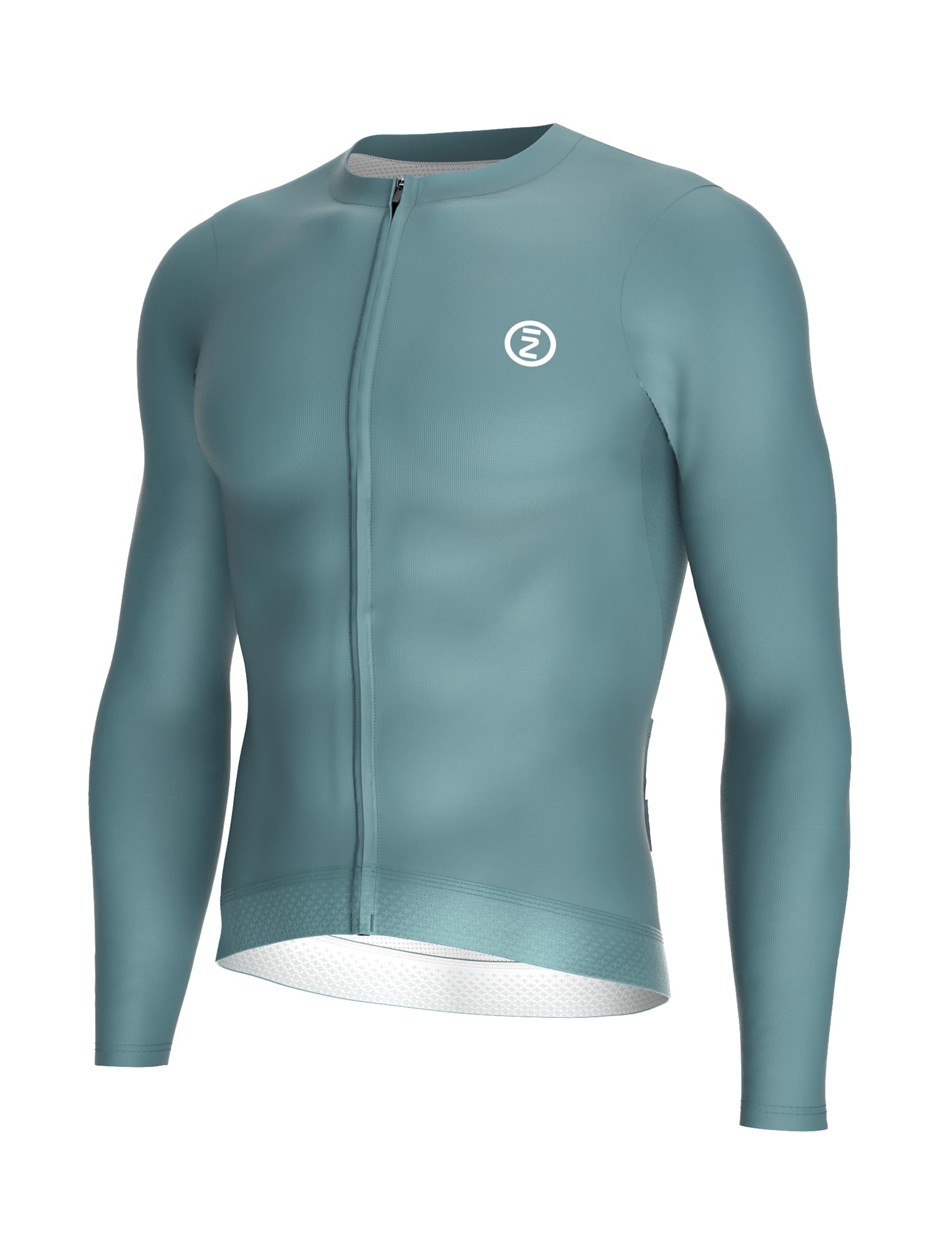 INBIKE Maillot Ciclismo Hombre Manga Larga UV-Protect Transpirable Elástico JK282