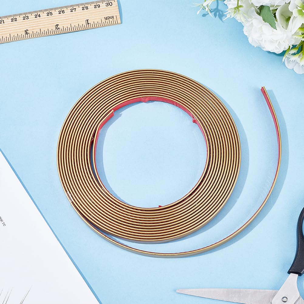 Mirror Frame Peel And Stick Flexible Wall And Floor Tape Shiny Gold ...