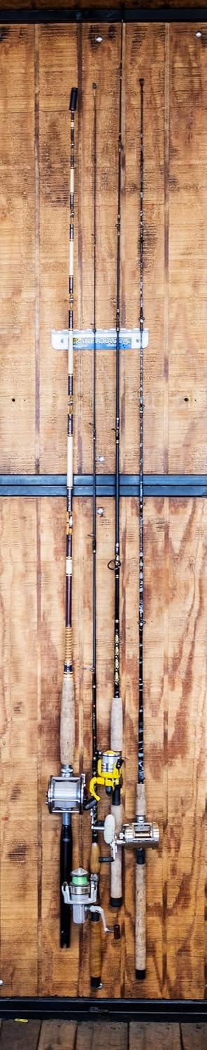 Piranha Small Wall Mount Fishing Rod Rack