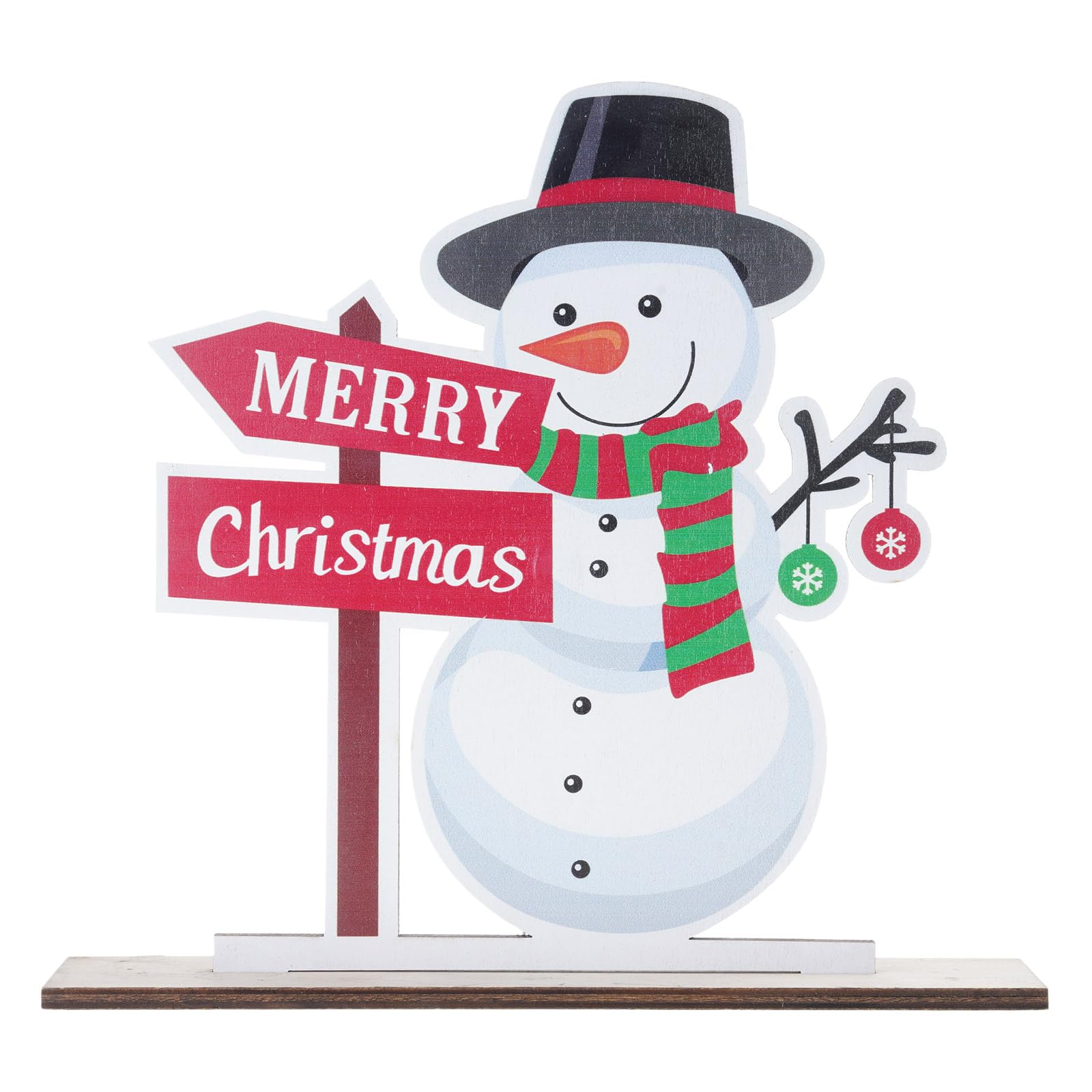 Kalttoy B Desktop Christmas Ornament Santa Holiday Decoration For Indoor Outdoor Garden Yard Decoration Christmas Wooden Signs