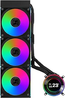 Lian Li Hydroshift II 360 CL RGB Liquid CPU Cooler - 360mm AIO - 3X 120 RGB Fans - 2.1” IPS LCD Screen - 3 Control Mode - Flexible Tubes Clamp - LGA 1851/1700, AMD AM5/AM4 - Black (HS2LCD36RB)