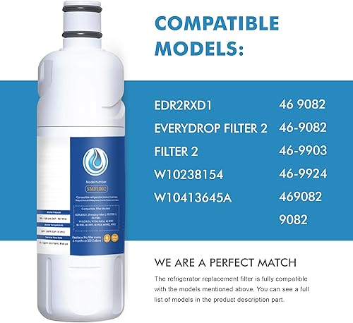 Miniatura 2 de Repuesto para agua de refrigerador, paquete de 3