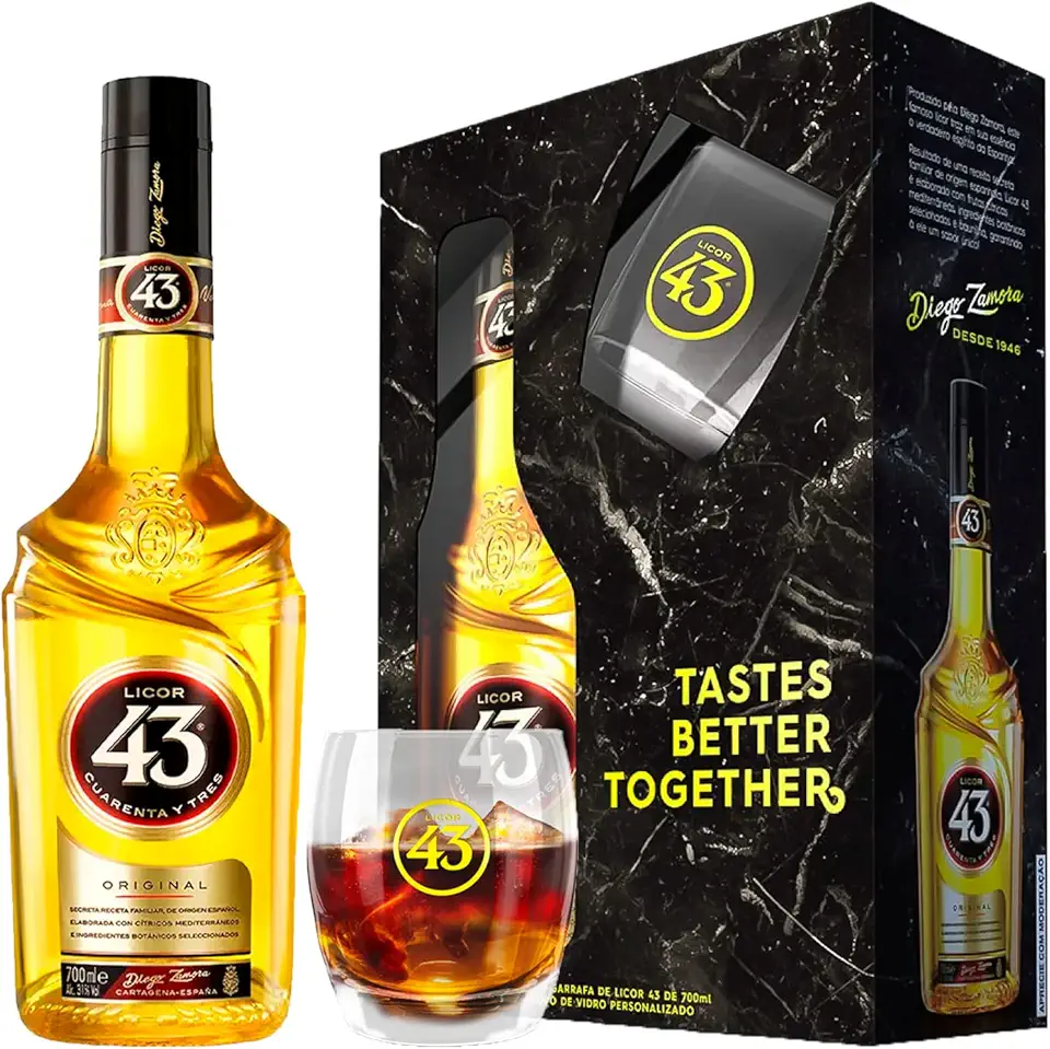 Licor 43 Diego Zamora Kit 700 Ml 43 Sabor 700Ml