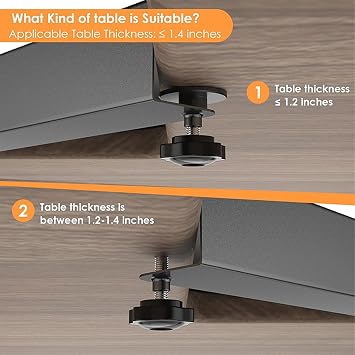 Desk Extender Adapter Holder L Desk Extension Organizer
